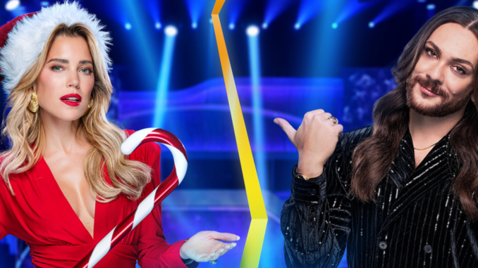 „Schlag den Star“ vor Weihnachten: Sylvie Meis trifft auf Riccardo Simonetti