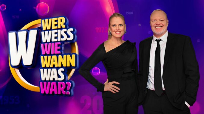 „Wer weiß wie wann was war?“: Schöneberger und Raab als Duo: Neue RTL-Quizshow startet am Samstagabend