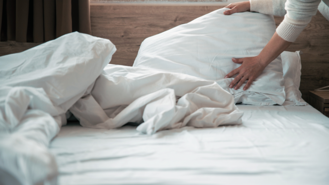 Bett machen (über Biserka Stojanovic)