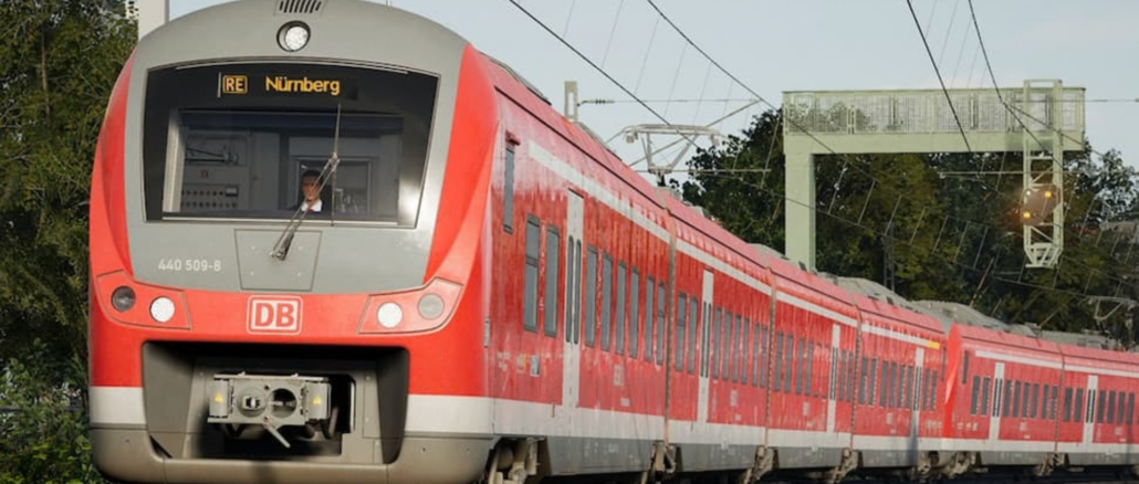 ICE 4 auf der Hamburg-Route: Simulation zeigt Abschnitt Nürnberg–Würzburg