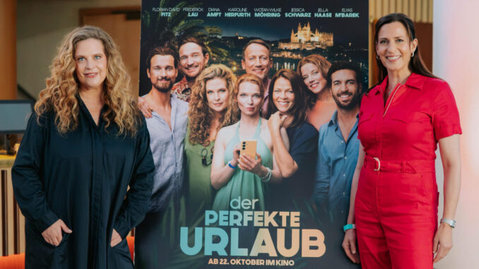 Presse-Screening in der Soap: Diana Amft und Ulrike Frank drehen im Berliner Zoo Palast